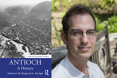 Antioch book cover and headshot