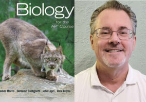 Biology for the AP course book cover
