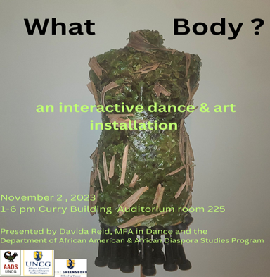 "What Body" Flyer.