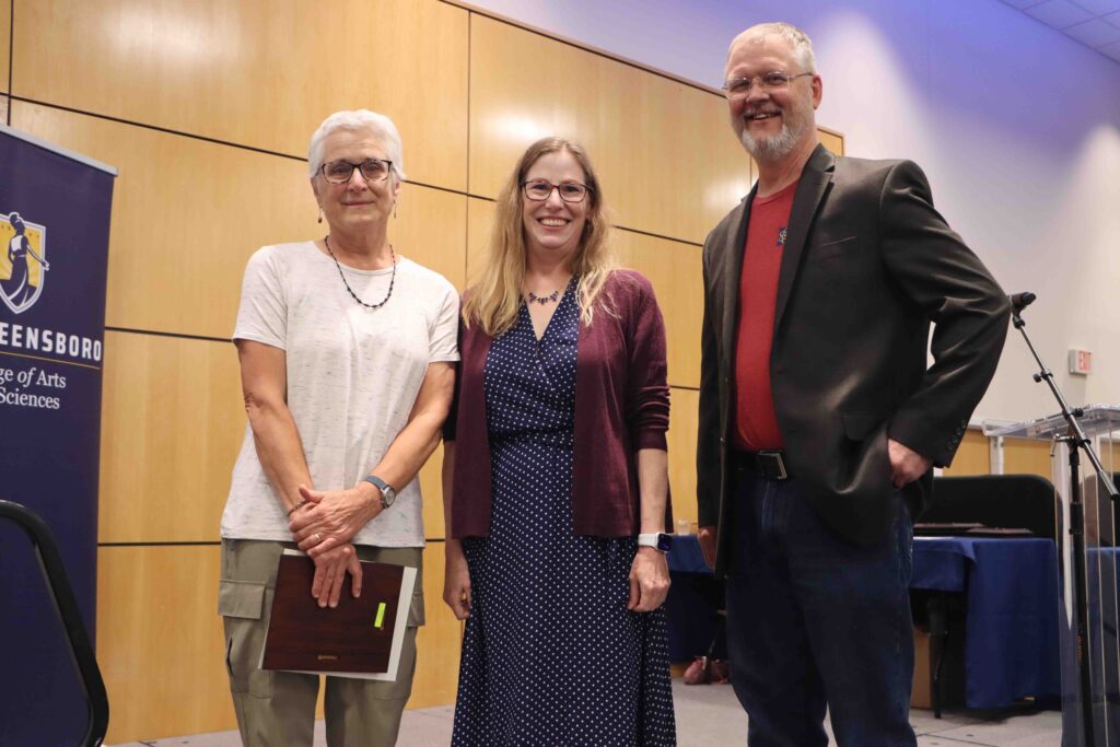 Scene from End of Year award ceremony