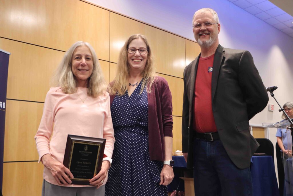 Scene from End of Year award ceremony