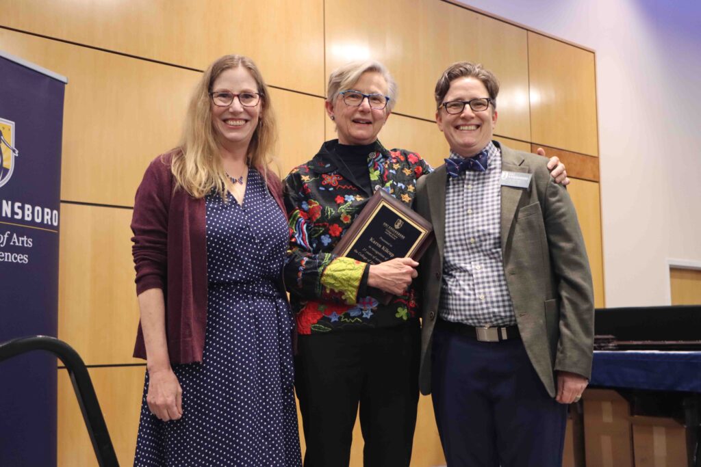 Scene from End of Year award ceremony