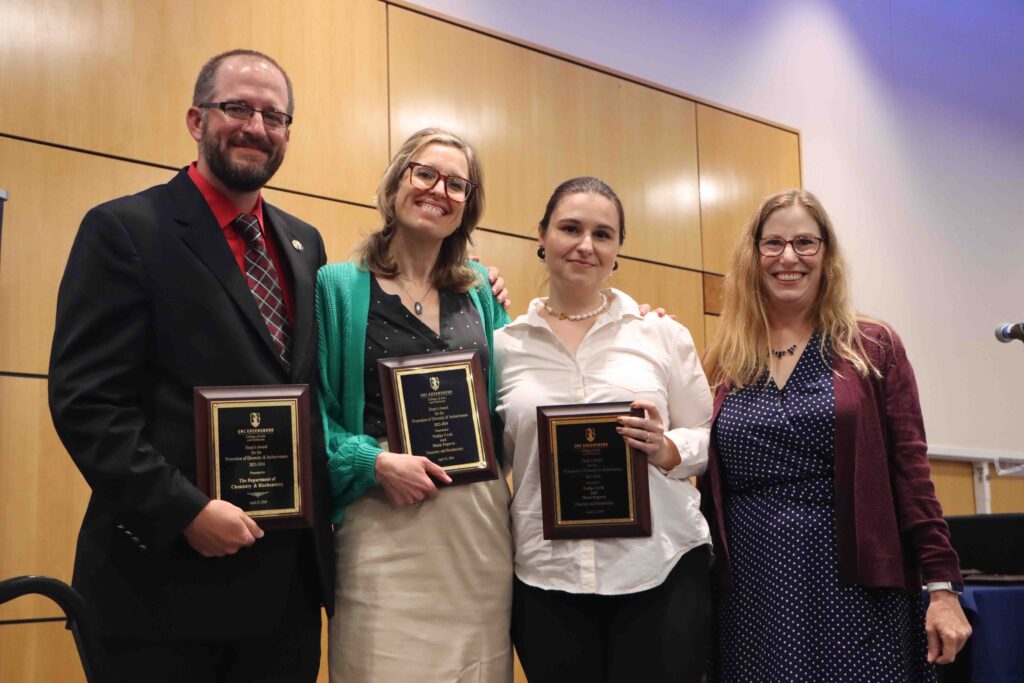 Scene from End of Year award ceremony