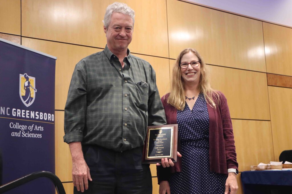 Scene from End of Year award ceremony