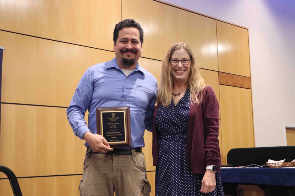 Scene from End of Year award ceremony