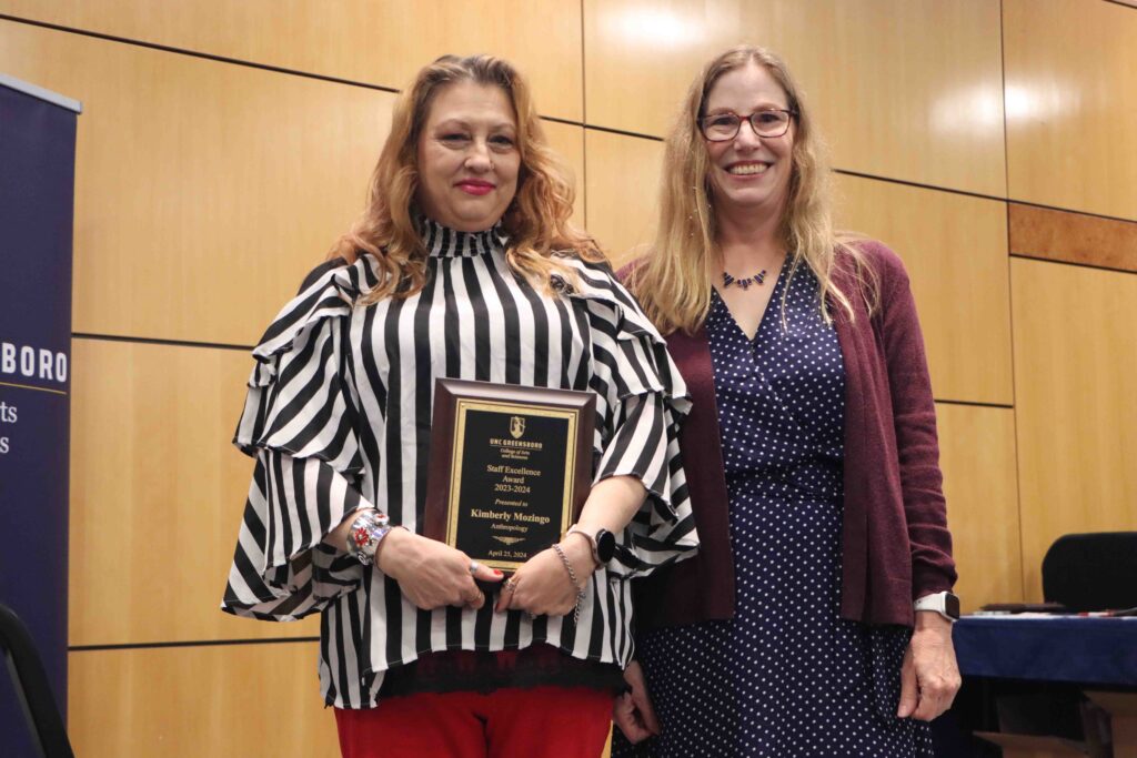 Scene from End of Year award ceremony