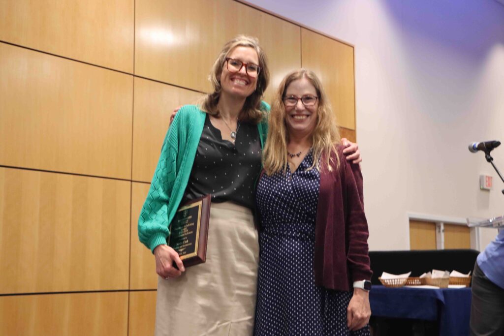 Scene from End of Year award ceremony