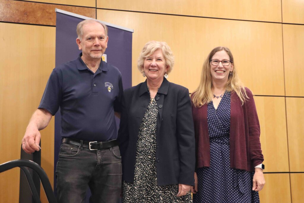 Scene from End of Year award ceremony