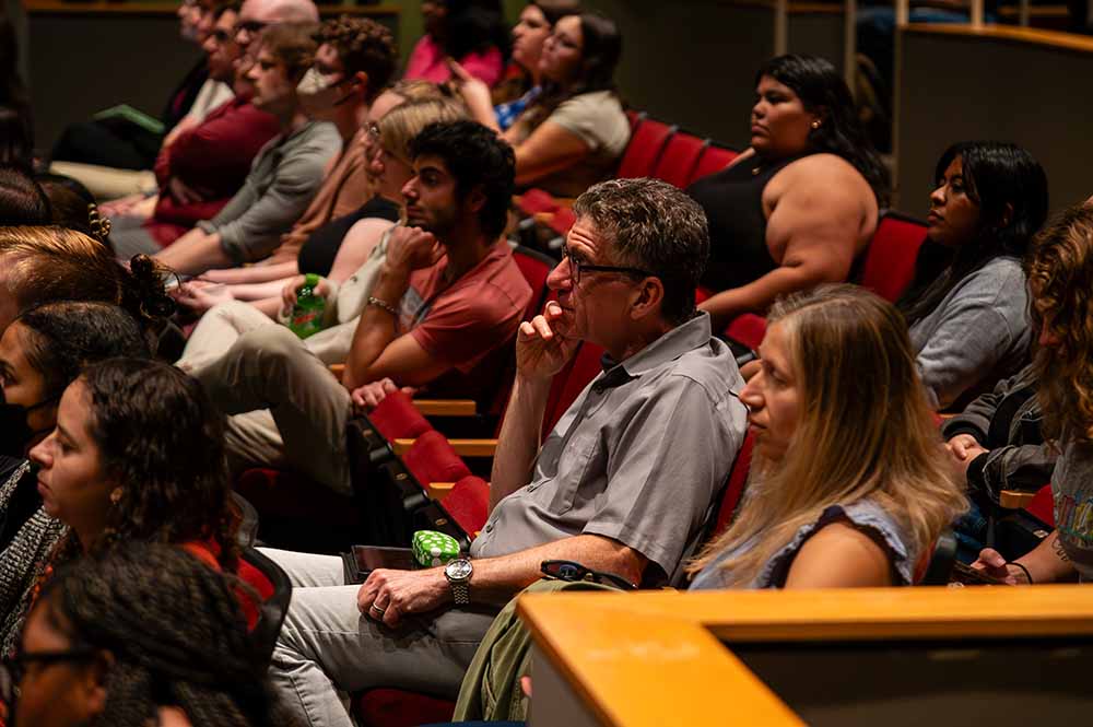 Scene from Harriet Elliott Lecture Series