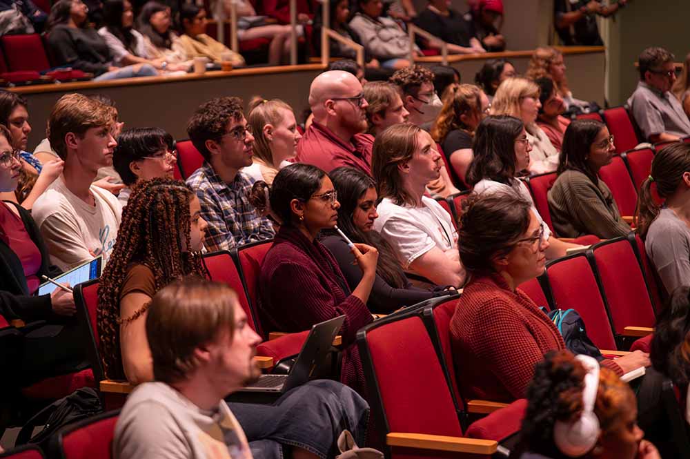 Scene from Harriet Elliott Lecture Series