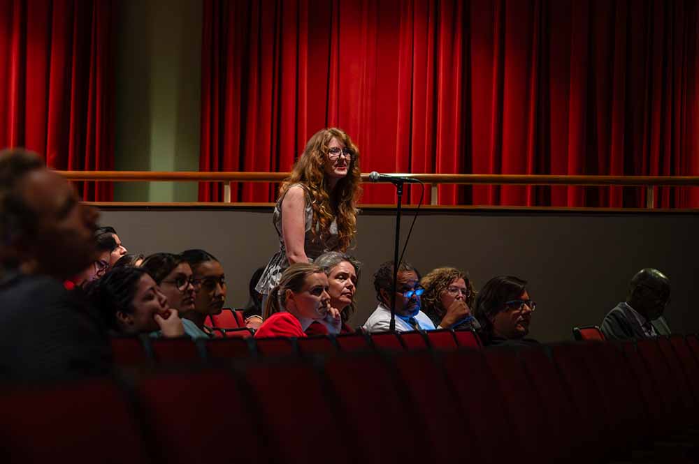 Scene from Harriet Elliott Lecture Series