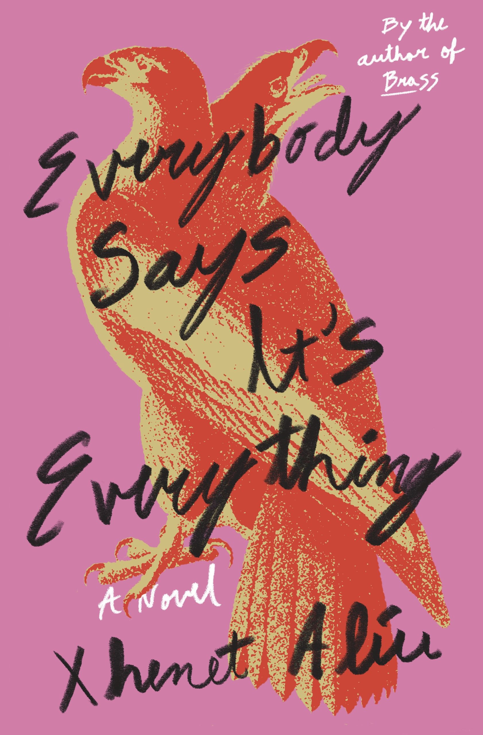 Cover of the book, "Everybody Says it's Everything" by Xhenet Aliu