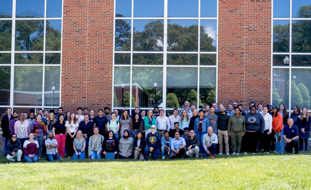 Group photo of the Chemistry and Biochemistry department