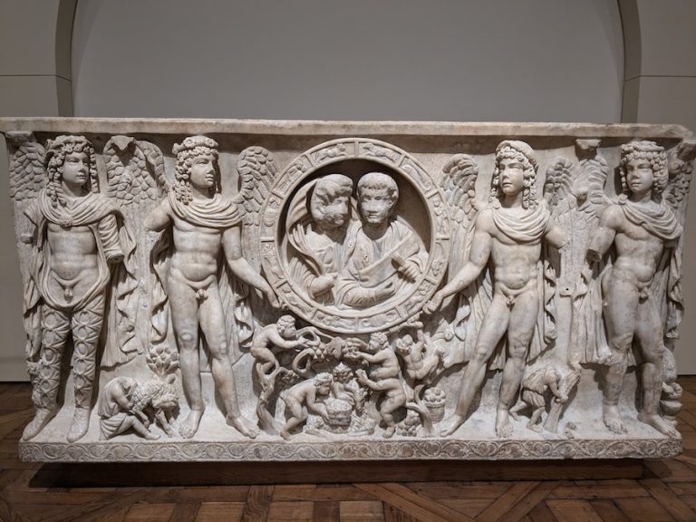 Ancient Roman Tombstone 