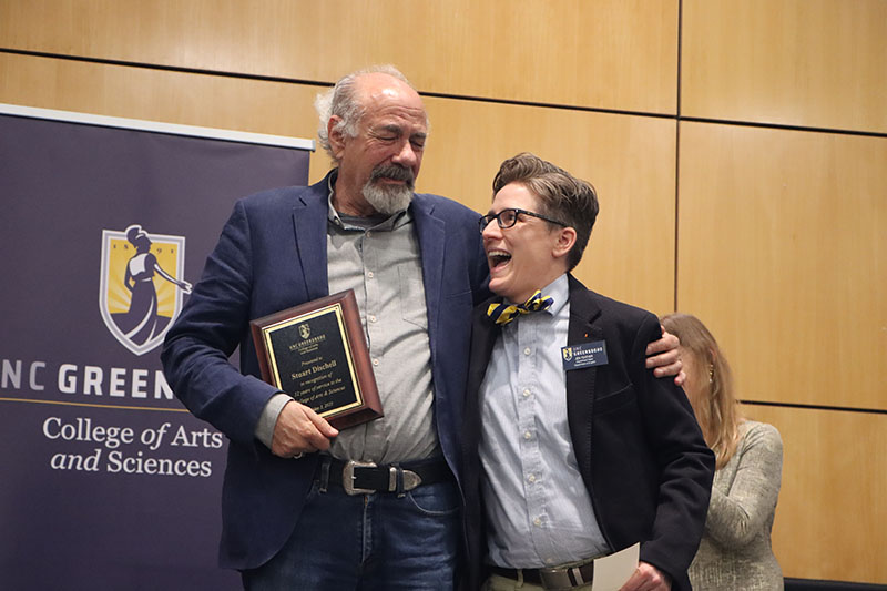 Stuart Dischell and Jen Feather