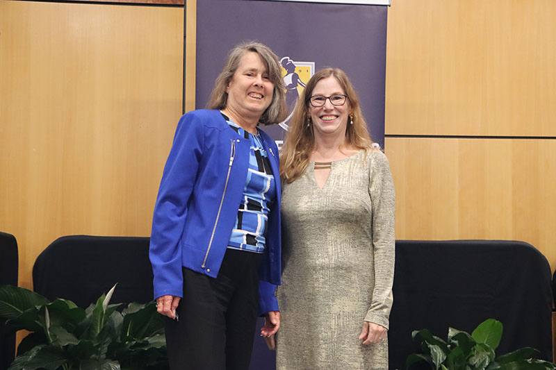 Leigh Sink with Dean Adamson