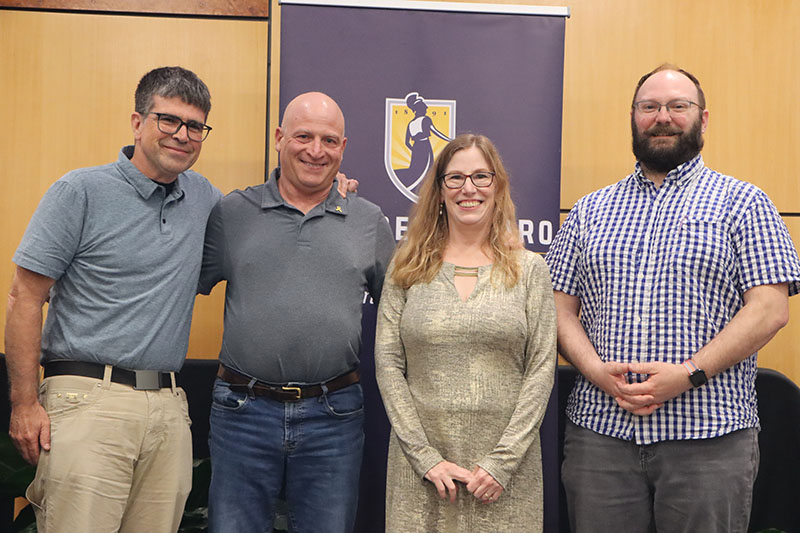 Group with 15 years of service