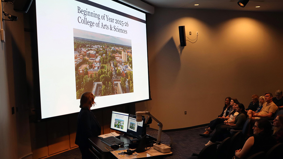 Dean Kelly Joyce presents at End of Year Celebration