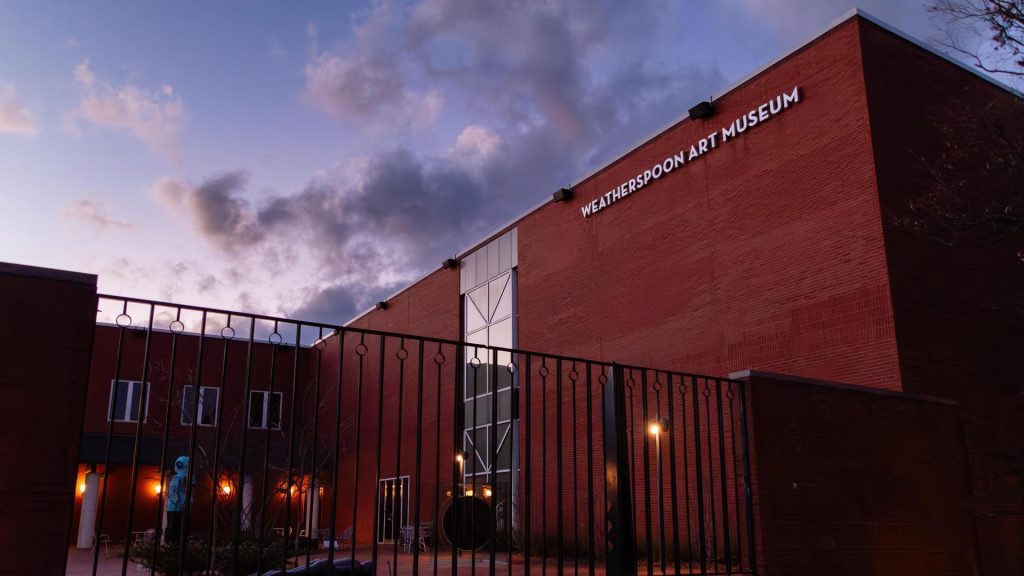 exterior image of Weatherspoon Art Museum