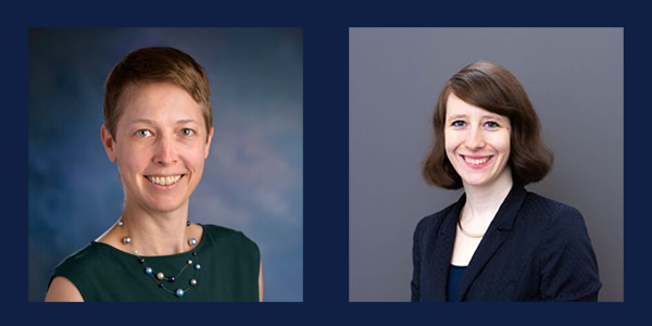 Dr. Faye Stewart, Associate Professor of German and German Studies, and Dr. Insa Lawler, Assistant Professor of Philosophy, are among 2025-26 Teaching Excellence Awardees